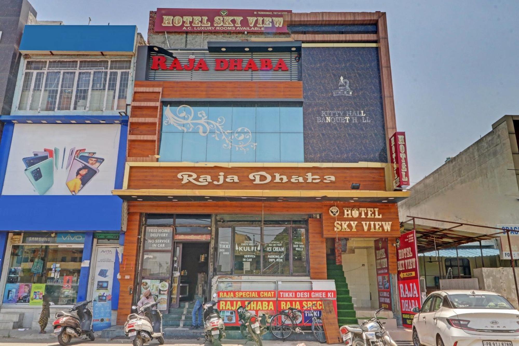 Hotel O Sky View Ludhiana Exteriör bild