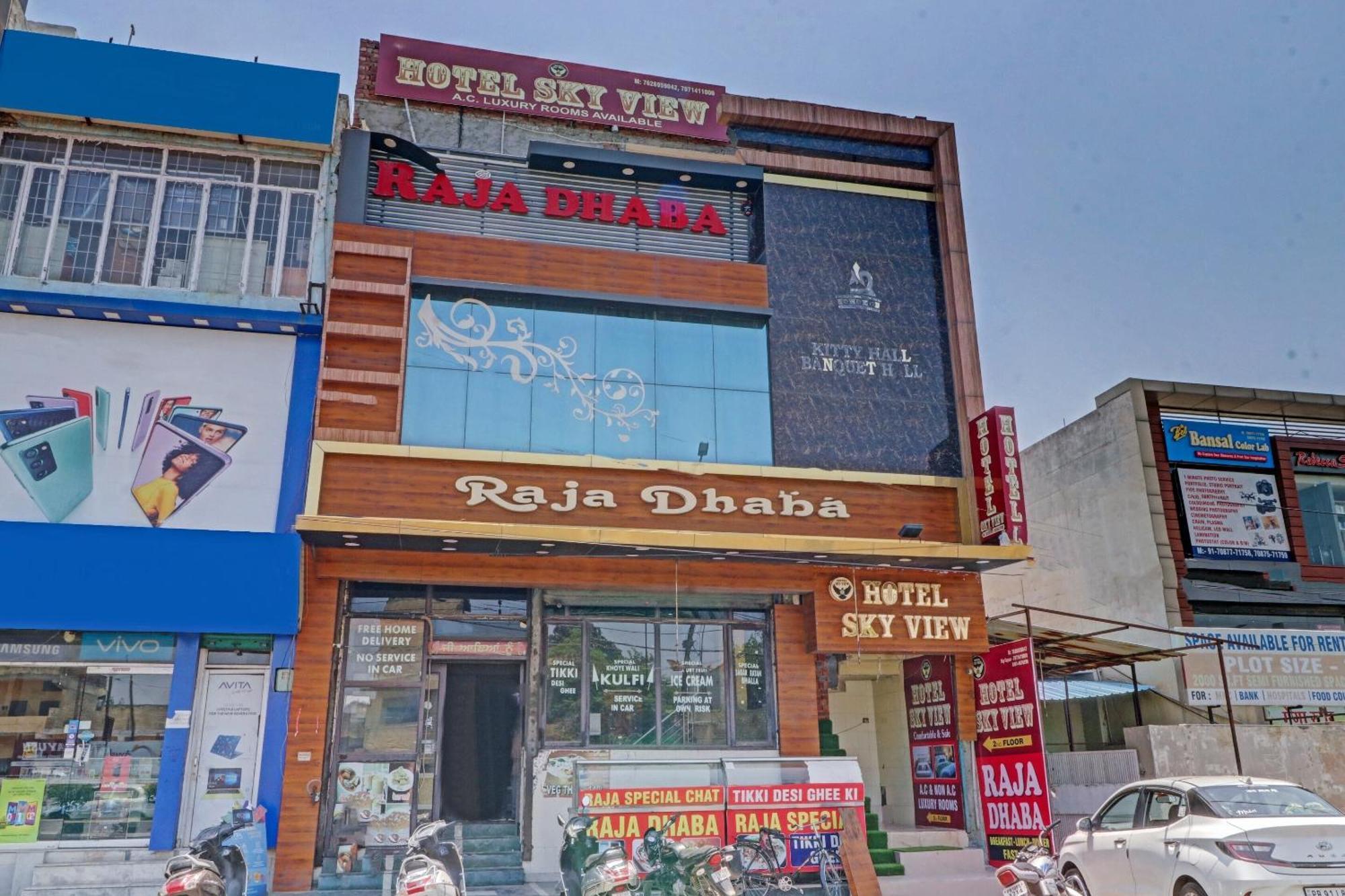 Hotel O Sky View Ludhiana Exteriör bild